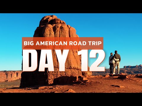 Видео: Большое дорожное путешествие по США. День 12. Парк арок и дорога до Денвера