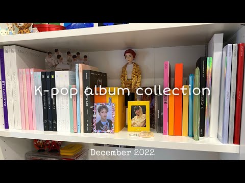 Видео: 📚 Моя коллекция k-pop альбомов | my K-pop album collection + shelf tour | декабрь 2022