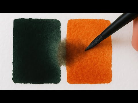 Видео: Этот ПРОСТОЙ метод рисования акварелью просто работает