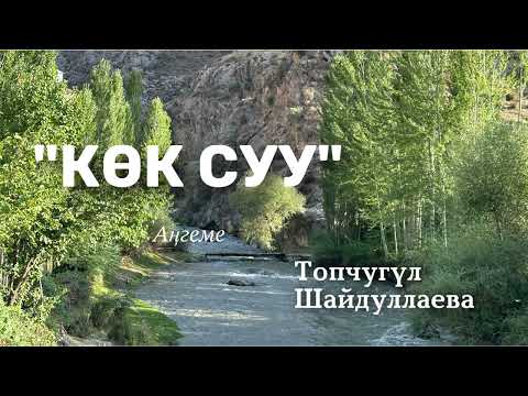 Видео: Топчугүл Шайдуллаева | Көк суу | аудио китеп