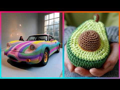 Видео: Уникальные Вязаные Изделия Совершенно Нового Уровня ▶2