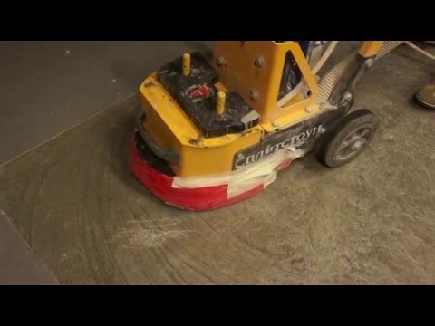 Видео: Технология полировки бетона компании «Адель»