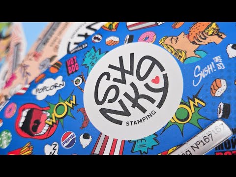 Видео: Новые пластины от Swanky♡ Яркий , летний стемпинг-дизайн 😍