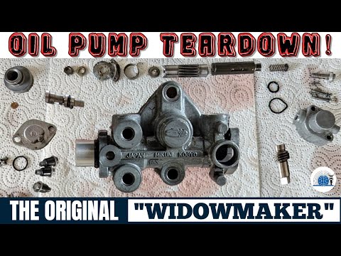 Видео: Капитальный ремонт двухтактного масляного насоса — KAWASAKI H1 MACH III 1969 года