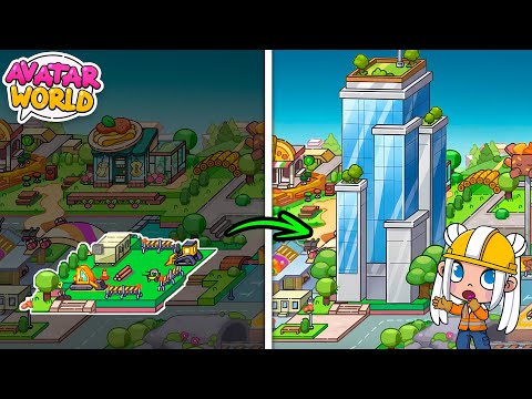 Видео: НОВОЕ ОБНОВЛЕНИЕ! 😱 Я ПОСТРОИЛА НЕБОСКРЁБ В CITY MAKER! 🏙️✨ AVATAR WORLD