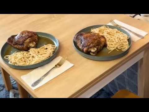 Видео: Готовим обед и вкусный десерт 