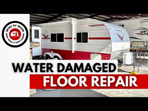 Видео: Чему мы научились во время ремонта пола нашего автодома, поврежденного водой