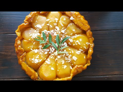 Видео: Рецепт ПРОСТОГО ПИРОГА с ГРУШАМИ в карамели🍐ТАРТ ТАТЕН🍐pear tart taten