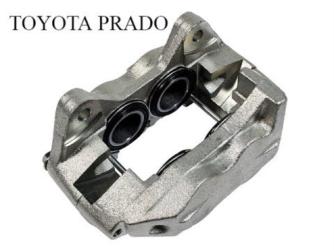 Видео: Ремонт неисправного переднего суппорта Тойота Ланд Круйзер Прадо Toyota Land Cruiser Prado