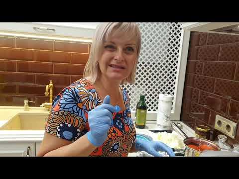Видео: Кислая капуста с мясом Чахобелли  и печёночные торт  от Ирочки..