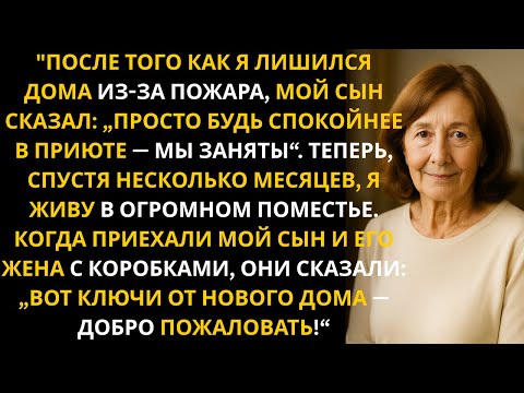 Видео: После того, как я потерял дом в пожаре, мой сын предал меня, и я изменил завещание