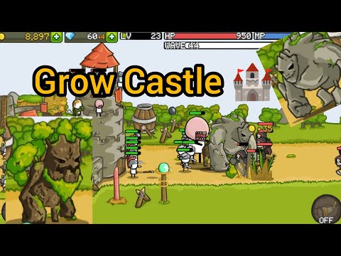 Видео: Прокачка замка в игре Grow Castle-Tower Defense 🏰