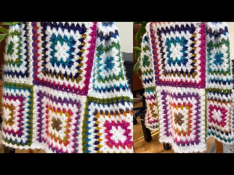 Видео: Легкое вязание! Красивый вид! Вязание крючком, Мотив Изготовление Одеяла#вязание крючком #сделай сам
