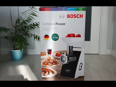 Видео: МЯСОРУБКА БОШ / BOSCH MFW3X18W / САМЫЙ ПОЛНЫЙ ОБЗОР