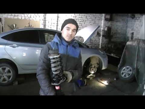 Видео: #80 Солярис 2011 год до и после установки комплекта модернизации подвески  "Сельский вариант"