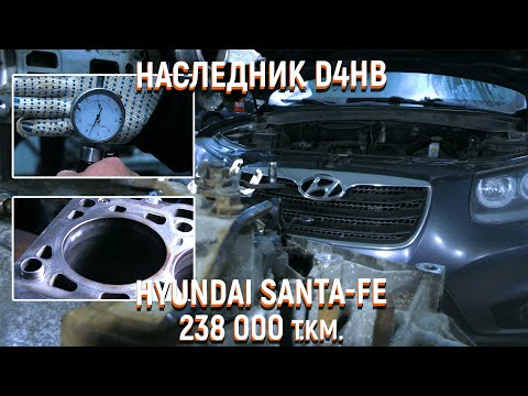 Видео: D4HB ремонт двигателя  Hyundai Santa Fe после детальной дефектовки