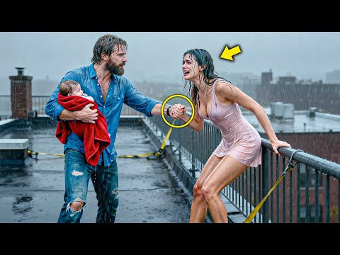 Видео: ОН СПАС ДЕВУШКУ С КРЫШИ, ДЕРЖА МЛАДЕНЦА... А НАУТРО УЗНАЛ, ЧТО ОНА НАСЛЕДНИЦА МИЛЛИАРДОВ