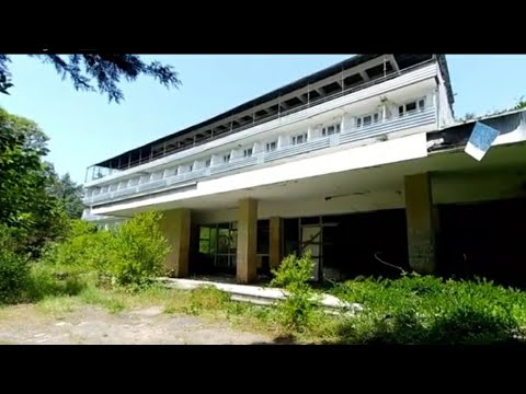 Видео: Осетия. Заброшенная база отдыха в Гудауте