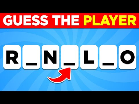 Видео: Угадай имя 🔤🤔 Сможете ли вы угадать футболиста по его телу, глазам и песне? Роналду, Месси