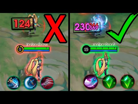 Видео: собрал ЛЕЙЛУ в МАГА, это рил имба в mobile legends мобайл легенд
