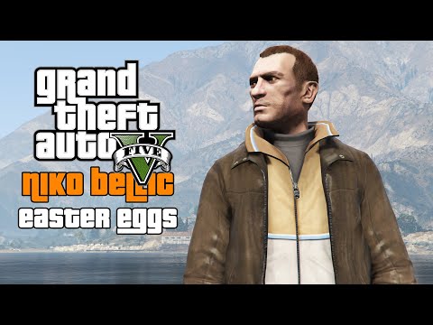 Видео: GTA 5 — Лучшие пасхалки Нико Беллика! (ТОП-8)
