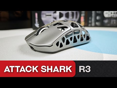 Видео: Обзор Attack Shark R3. Магниевый сплав за 7к!