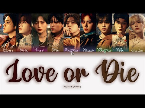 Видео: CRAVITY – Love or Die [ПЕРЕВОД НА РУССКИЙ/КИРИЛЛИЗАЦИЯ Color Coded Lyrics]