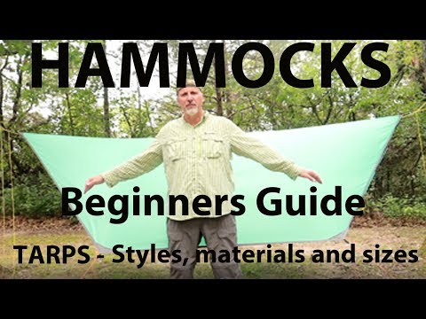 Видео: ГАМАКИ — Руководство для начинающих (Эпизод 5) Брезент — Модели, материалы и размеры