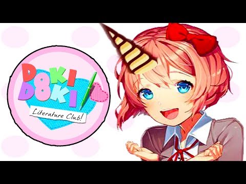 Видео: САЁРИ - ЕДИНОРОЖКА! - Doki Doki Literature Club - #10