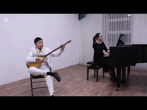 Видео: "Күмбірлеген сырлы саз" (қашықтықтан) өтетін домбырашылар байқауына қатысушы Жұмабек Жангир орта топ