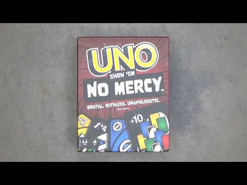 Видео: Открытие карточной игры UNO Show 'Em No Mercy