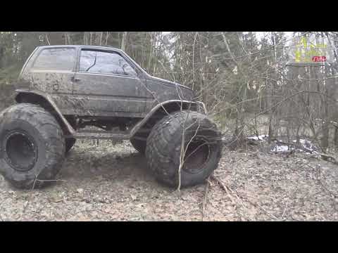 Видео: Ока на шинах низкого давления