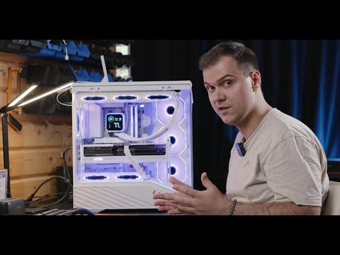 Видео: БЕЛОСНЕЖНЫЙ КОМПЬЮТЕР! Сборка ПК с RTX 5070 Ti и Ryzen 7 7700 | Чистый кайф!