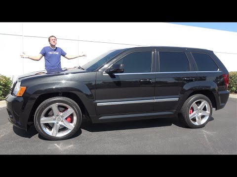Видео: Jeep Grand Cherokee SRT8 - икона среди быстрых внедорожников