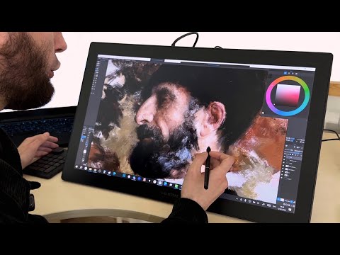 Видео: ОБЗОР ПЛАНШЕТА //  HUION Kamvas 24 PRO (4K)