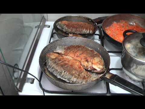 Видео: Карась в сметане. Такое блюдо приготовить каждый! #еда #рецепт #карась #fish in sour cream