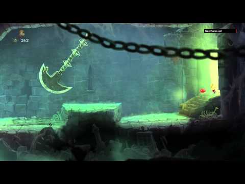 Видео: Rayman Legends - Игровой процесс (2 Уровень) HD [1080p] (Wii U)