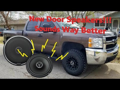 Видео: 07-13 Установлены динамики Kenwood в дверях Chevrolet/GMC (Tahoe, Silverado, Yukon, Sierra)