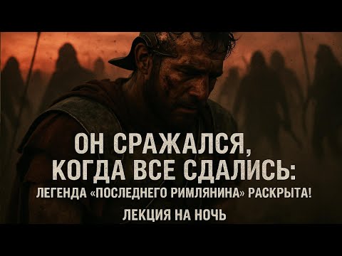 Видео: Последние Дни Императоров: Кто ЕДИНСТВЕННЫЙ заслужил титул "Последнего Римлянина"?  Лекция на ночь