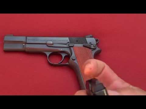 Видео: Браунинг Хай Пауэр 9мм Новак. Browning HP 9mm.