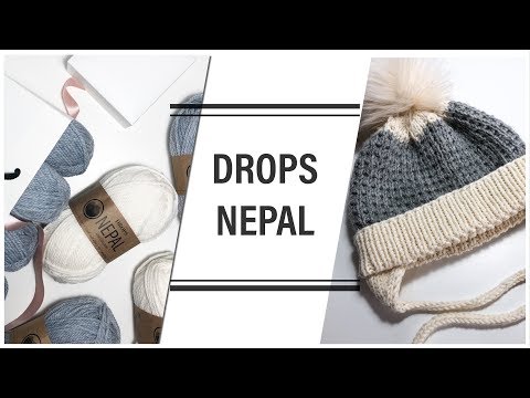 Видео: Обзор пряжи и готовых изделий из Drops Nepal