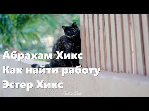 Видео: Абрахам Хикс – Как найти работу – Эстер Хикс