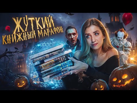 Видео: ЖУТКИЙ КНИЖНЫЙ  МАРАФОН 🎃 Что читать в октябре?