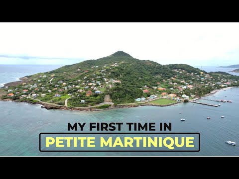 Видео: Впервые на Малом Мартинике! Так тихо! Прогулка на лодке, экскурсия по острову и съёмка с дрона!