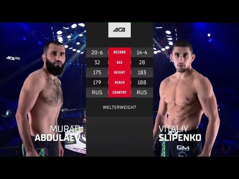Видео: Мурад Абдулаев vs. Виталий Слипенко | Murad Abdulaev vs. Vitaliy Slipenko | ACA 145