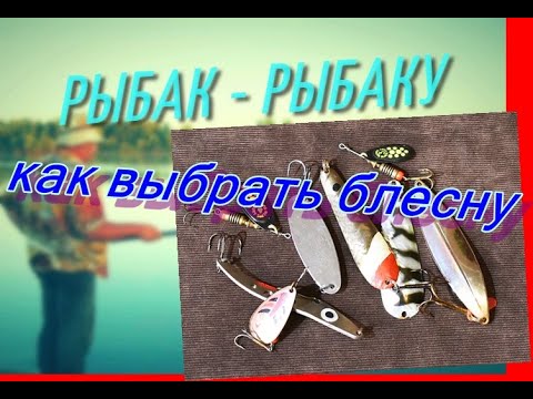 Видео: КАК ВЫБРАТЬ БЛЕСНУ для любого водоема и любой рыбы