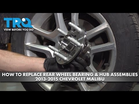 Видео: Как заменить подшипник задней ступицы и ступицу в сборе на Chevrolet Malibu 2013-2015 годов