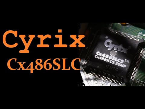 Видео: РетроПеКарь #31 : Cyrix Cx486SLC2-50 в разгоне против 386SX-40 с кешем на борту + Win98! + Quake!