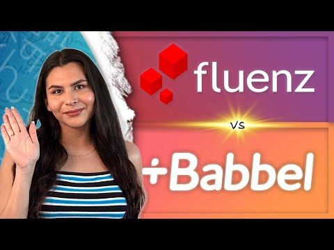 Видео: Babbel против Fluenz App 2025 (что лучше?)