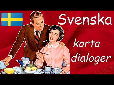 Видео: Шведский - диалоги для повседневного общения